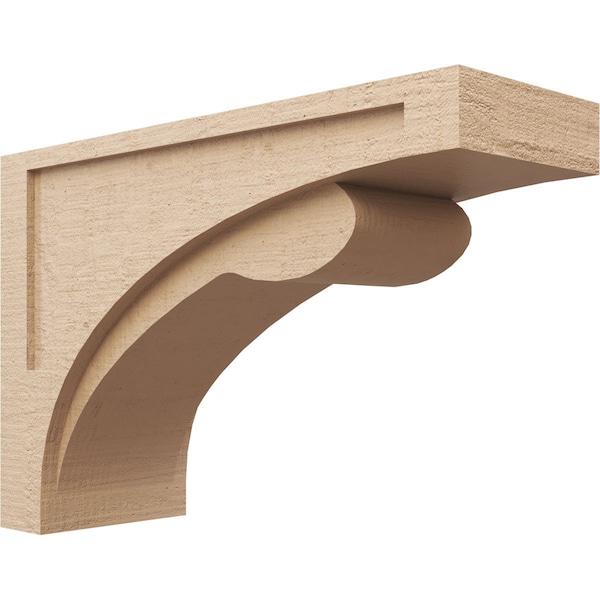 Ekena Millwork 10"W x 30"D x 20"H Classic Viola Rough Cedar Woodgrain TimberThane Corbel, Primed Tan CORUR10X30X20VIORCPR - main